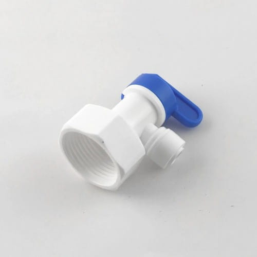 Кран для бака 1/4" - 3/4" (трубка - внутрішня різьба)