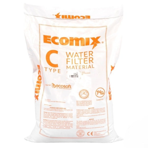 Сорбент комплексной очистки Ecomix-C для очистки  воды с высокой окисляемостью, мешок 25 л