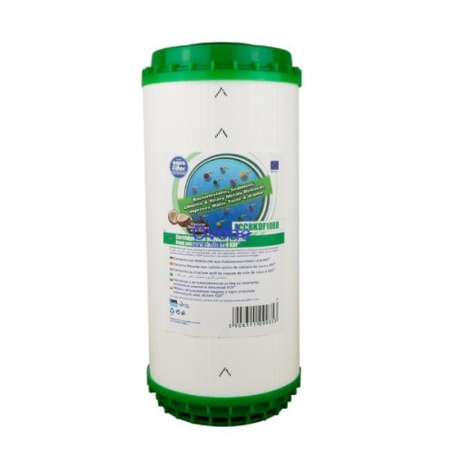 Картридж угольний з засыпкой KDF Big Blue 10 Aquafilter FCCBKDF10BB