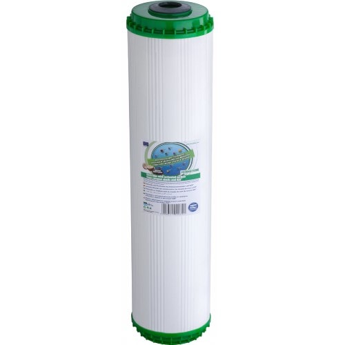 Картридж угольний з засыпкой KDF Big Blue 20 Aquafilter FCCBKDF20BB