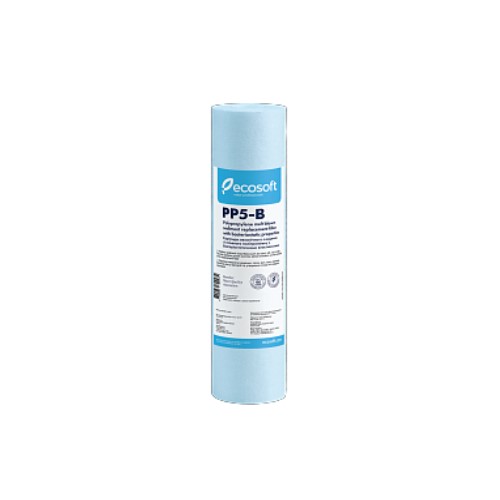 Картридж полипропиленовый Ecosoft CPV25105BECO с бактериостатическим эффектом, 5 мкм