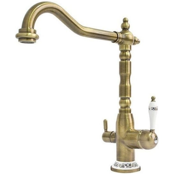 Комбинированный смеситель 3в1 Fabiano FKM 31.4 Brass-Antique
