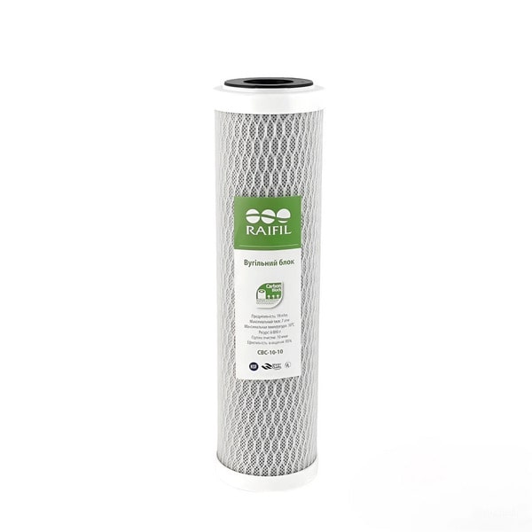 Картридж из прессованного угля Raifil CBC-10-10